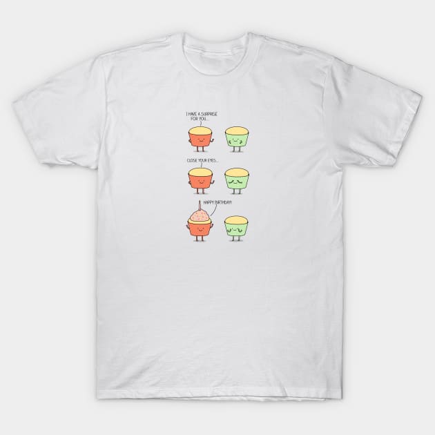 Surprise! T-Shirt by milkyprint